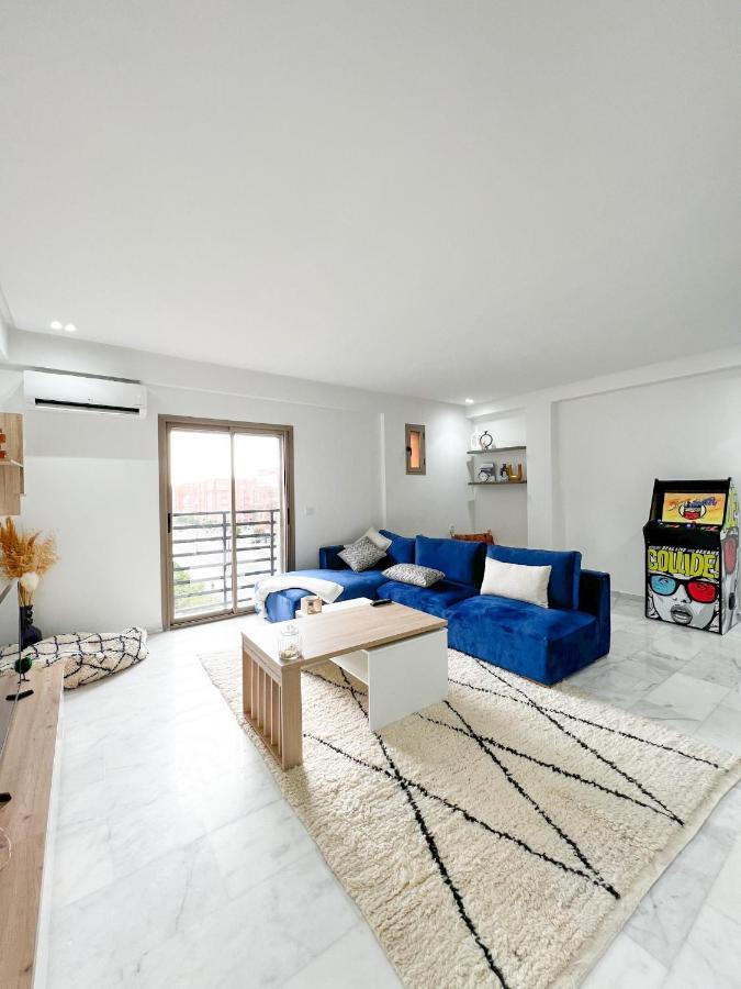 New ! Unique Equipped Flat In The Heart Of Marrakech Marraquexe Exterior foto