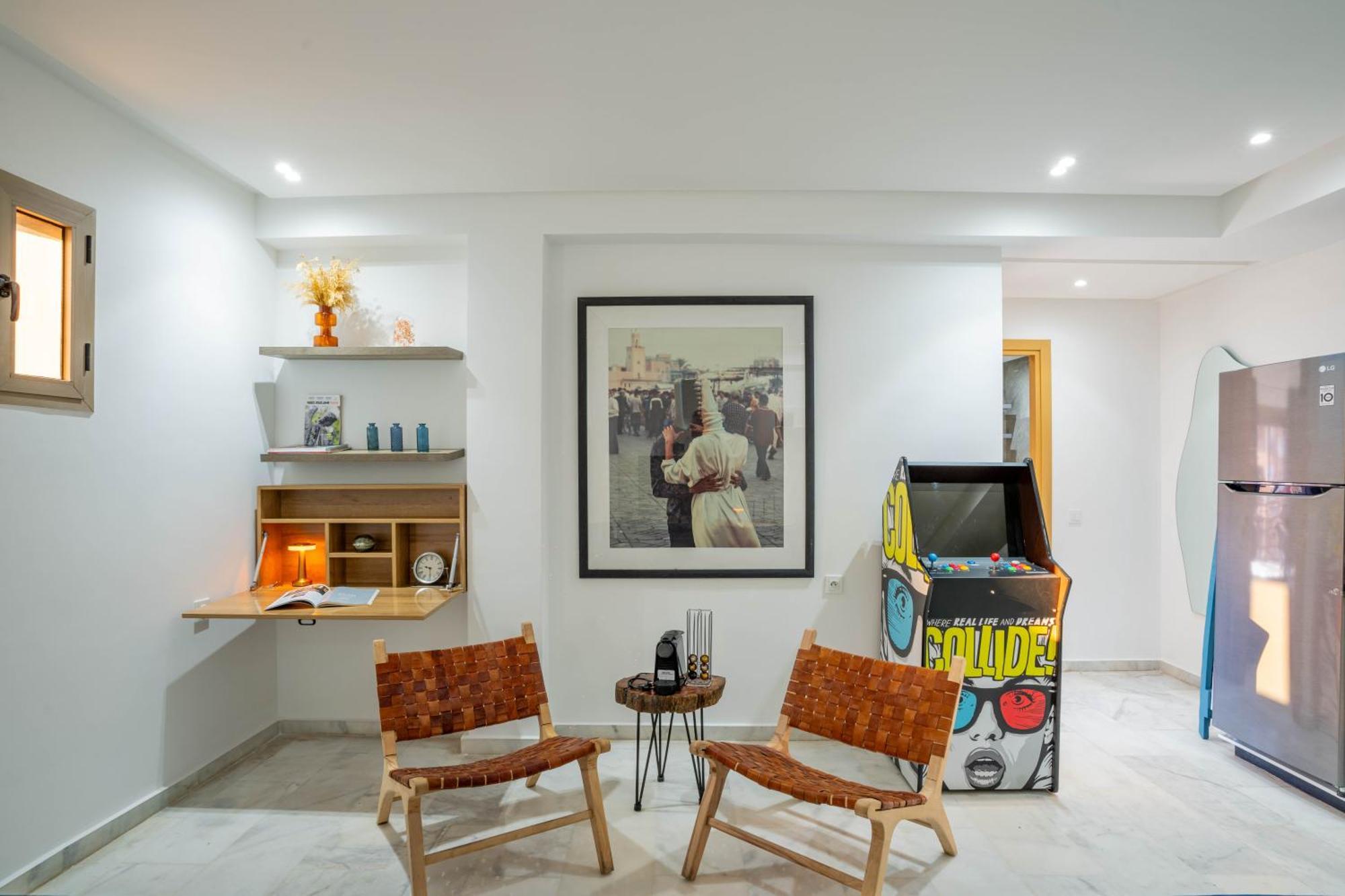 New ! Unique Equipped Flat In The Heart Of Marrakech Marraquexe Exterior foto