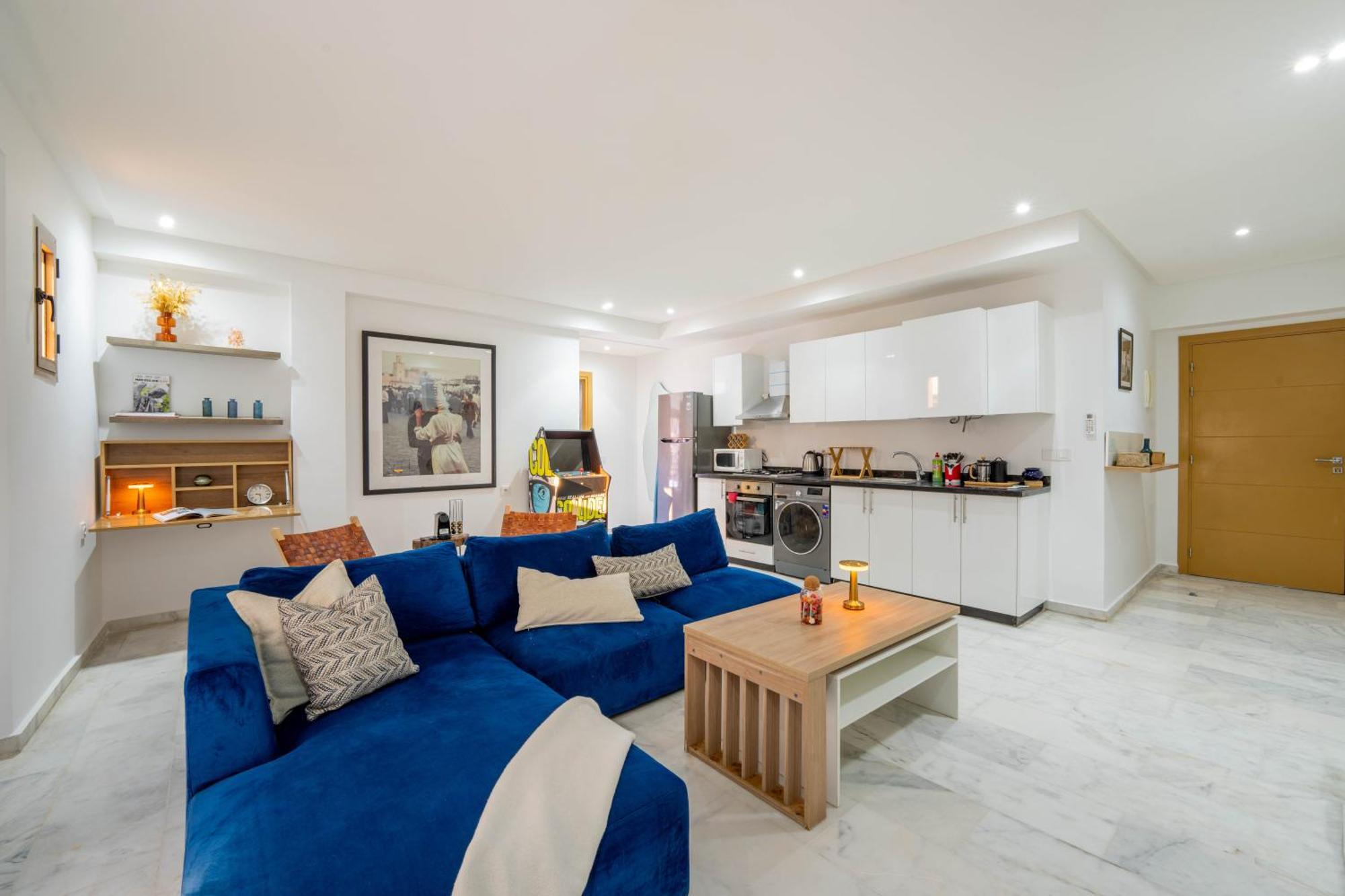 New ! Unique Equipped Flat In The Heart Of Marrakech Marraquexe Exterior foto