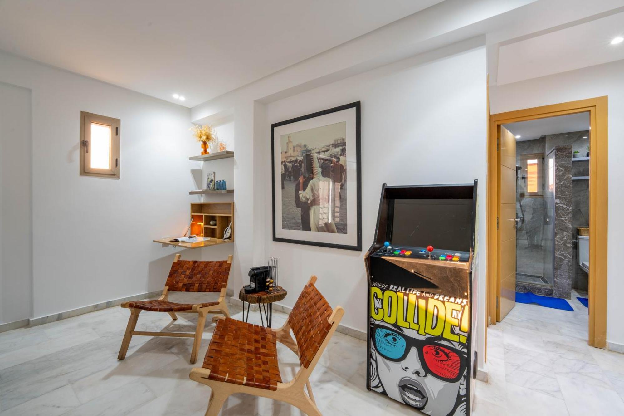New ! Unique Equipped Flat In The Heart Of Marrakech Marraquexe Exterior foto