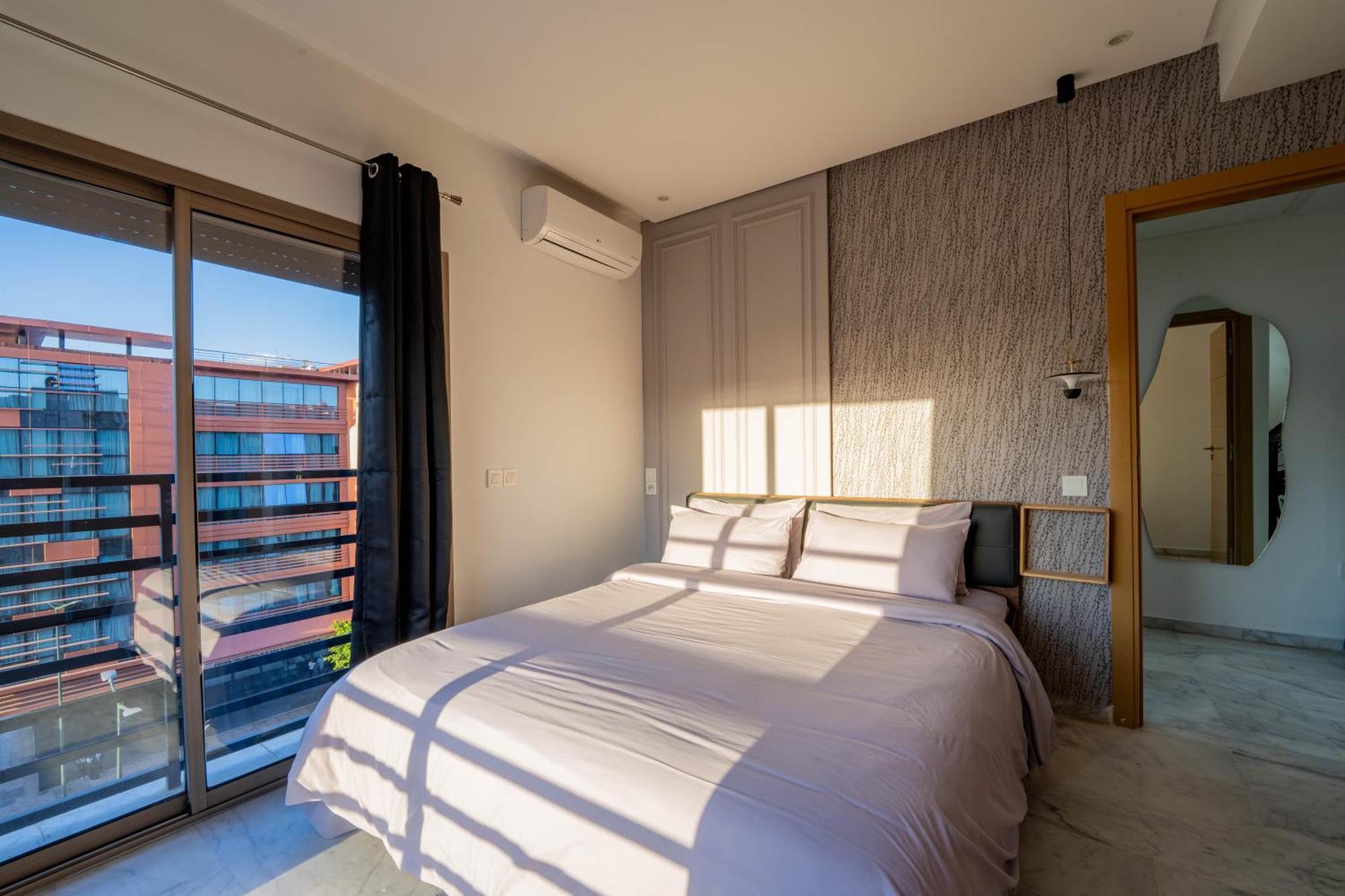 New ! Unique Equipped Flat In The Heart Of Marrakech Marraquexe Exterior foto