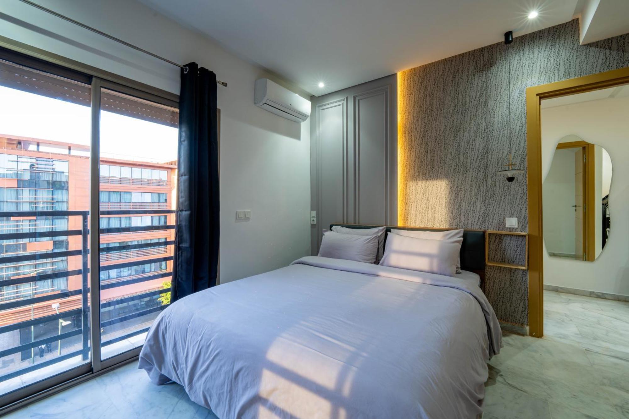 New ! Unique Equipped Flat In The Heart Of Marrakech Marraquexe Exterior foto